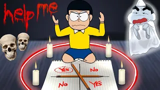 Nobita Playing Charlie Charlie Ghost Game 😨