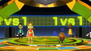 Wii Party - Spin Off #7 - Oldbie Vs Lucia Vs Matt Vs Emma (Master Difficulty)