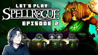 I made an infinitely scaling dice engine?? This game is NUTS!! | Let's Play SpellRogue Ep 2