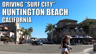 🚗Driving Around HUNTINGTON BEACH, CALIFORNIA | 4K DRIVE March 2021