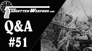 Q&A 51: Troop Trials, Postwar MG34/42, and the DIY Maker's Match