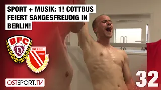 Sport + Musik: 1! Energie feiert in Berlin: BFC Dynamo - Energie Cottbus | Regionalliga Nordost