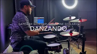 Danzando | Gateway Worship | Drum Cover🥁🎧🔥 #drumcover #mielsanmarcos #drums #fyp