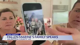 'We take one hour at a time': Family of fallen Marine from Arlington speaks out