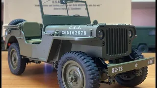 Первый в России - RocHobby Willys MB 1/12 1941 RC Car - обзор