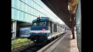 Du corail, de la RRR et de la BB 67400 en gare de Strasbourg