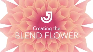 Blend Flower Illustrator Tutorial