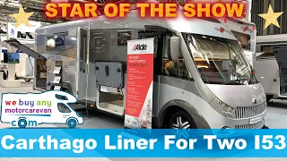 Carthago Liner For Two I53 Motorhome Review - The star of the show! - WeBuyAnyMotorcaravan.com