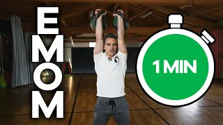 Palestre CHIUSE? EMOM workout da 10 MINUTI con i kettlebell