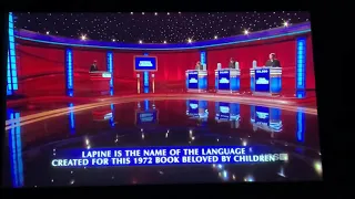 Final Jeopardy, “Fictional Languages” - Amy Schneider Day 8 (11/26/21)