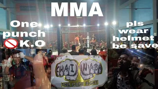 National MMA Championship Chai Naba  The cage fight💥 let's go for 2k sub guys