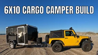 REVEALING THE GOOD, THE BAD, AND THE UGLY // Cargo Camper Trailer Conversion Build, Q&A