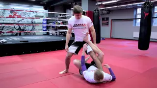 Свип из X-гарда. Техника BJJ и грэпплинга от 4MMA и Team Strela.