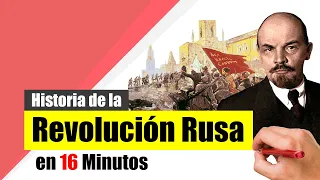 Historia de la REVOLUCIÓN RUSA - Resumen | Causas, desarrollo y consecuencias.