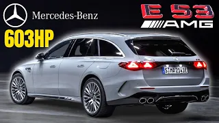 2025 Mercedes AMG E53 Estate Wagon Revealed With 603 Horsepower