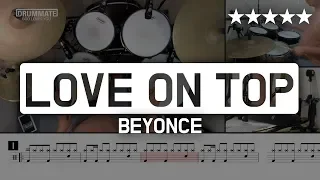 098  | Love On Top -  Beyonce (★★★★★) Pop Drum Cover