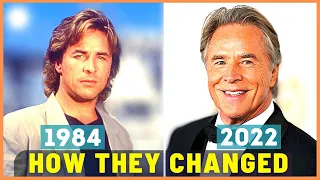 MIAMI VICE (1984) ☞ Then and Now 2022 [How They Change]