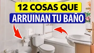 12 ERRORES COMUNES al DECORAR un BAÑO ¿Cómo solucionarlos?