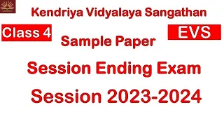Class-4 EVS - Annual Exam || Question Paper with Solution || Sample Paper || Important Questions