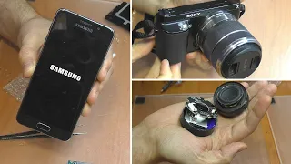 3 ПРОСТЫХ РЕМОНТА: Колонка Xiaomi | Смартфон Samsung A3 | Беззеркалка Sony