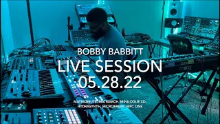 05.28.22 Live Session | Matrixbrute | Matriarch | Minilogue XD | Hydrasynth |MPC One | Microfreak