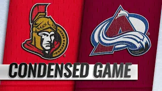 10/26/18 Condensed Game: Senators @ Avalanche