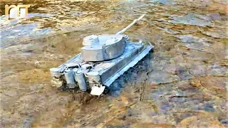 RC TANK Mato Full Metal German Tiger 1 WaterProof TEST