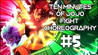 10 MINUTES OF JOJO FIGHT CHOREOGRAPHY #5