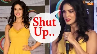 SHOCKING!! Reply of SUNNY LEONE to Reporter On Her PORNSTAR Career at Her Biopic Launch