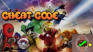 LEGO MARVEL Super Heroes  Cheat code x2 stud