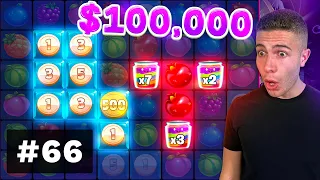 $30000 BONUS BUY on Gems Bonanza, HUGE WIN on Jammin' Jars 2 - AyeZee Stream Highlights #66