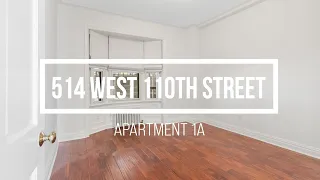 514 West 110th Street, Apt 1A in Manhattan Valley | Mont Sky Real Estate NYC
