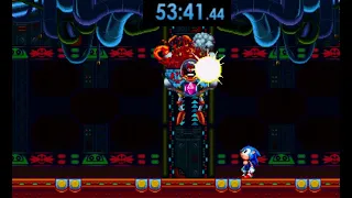 Sonic Mania Speedrun - Solo Sonic Bad Ending - 53:41