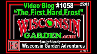 The First Hard Frost - Wisconsin Garden Video Blog #1058