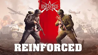 Enlisted: Reinforced — трейлер анонса Steam-версии