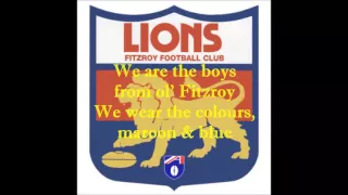 Fitzroy Lions theme song (Lyrics)