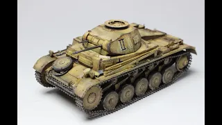 Painting & Weathering Academy 1/35 Panzer II Ausf.F "North Africa"