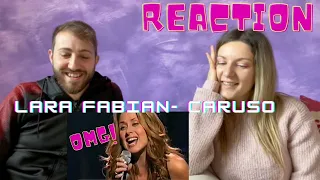 ITALIANS REACT TO LARA FABIAN - CARUSO (we are totally shocked) / Ludo&Cri