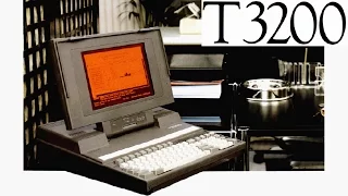 1987 Toshiba T3200 - The most powerful laptop of 30 years ago