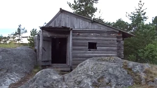 Остров Есусарет / Есусаарет видео, Ладожское озеро. Декорации к фильму Запрет 2015 года. Видео 09.