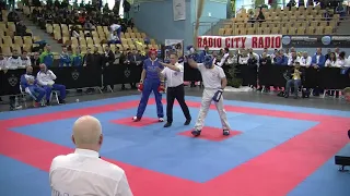 Timothy Bos v Mincho Hadjiev WAKO European Championships 2018