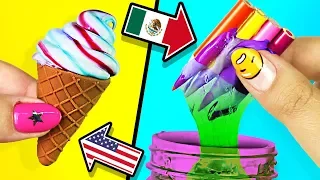 Útiles Escolares MÉXICO vs USA ✏️Cuál es MEJOR? con MAPHIE