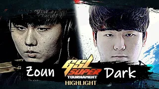 너가 그렇게 싸움을 잘해? |  2021 GSL 슈퍼토너먼트 S2 | 박한솔 (Zoun) vs 박령우 (Dark)