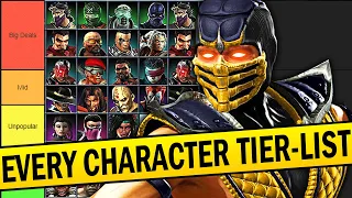 Ranking Every Mortal Kombat Character Ever Made!