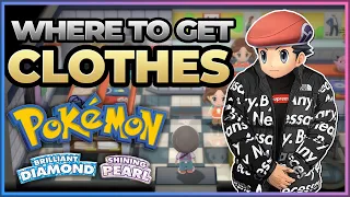 *DRIP UNLOCKED* - How to Get CLOTHES in Pokémon Brilliant Diamond and Shining Pearl - Tutorial
