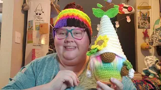 Gnome of the Month May - Spring Vibes! Crochet Gnomes! 🧶