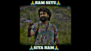 🙏Siya ram🙏| Ram setu | Hanuman attitude status | Akashy kumar