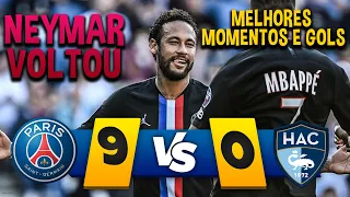 🚨 ADULTO NEY VOLTOU! PSG mete 9 a 0 em amistoso! Em primeiro jogo com TORCIDA! Neymar destruiu!