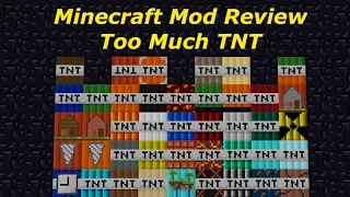 Minecraft Mod Review | (Too Much TNT) Part 1!