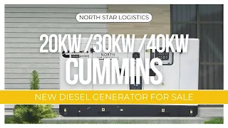 NEW FOR SALE Cummins Diesel Generator 20kw/30kw/40kw! ⚡️